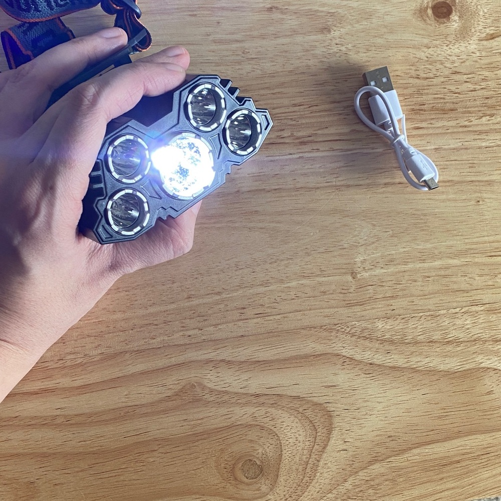 LED Headlamp with USB Charger Included - Picture 11 of 16